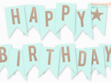 Happy Birthday Banner Letters Printable Free Printable Happy Birthday Banner Birthday Ideas