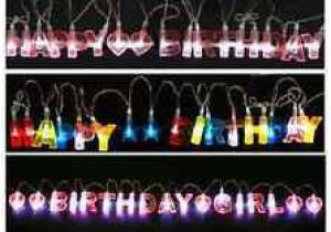 Happy Birthday Banner Lights Happy Birthday String Fairy Lights Party Banner 110cm