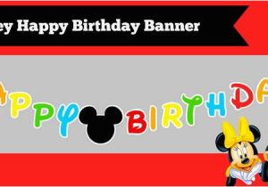 Happy Birthday Banner Maker Online How to Make A Diy Mickey Mouse Clubhouse Inspired Happy