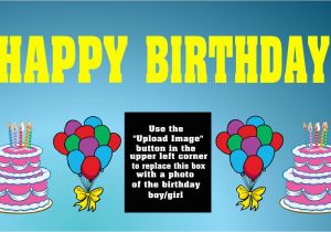 Happy Birthday Banner Maker Online Make Happy Birthday Banner Online Free Best Happy