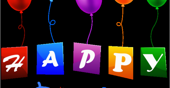 Happy Birthday Banner Marathi Png Happy Birthday with Balloons Png Clipart Image Gallery