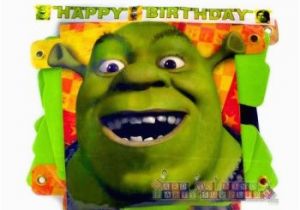 Happy Birthday Banner Meme Shrek 2 Happy Birthday Banner 1ct Gavin 39 S 2nd Birthday