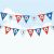 Happy Birthday Banner Nautical theme Nautical Birthday Bunting Sailor theme Decor Navy theme