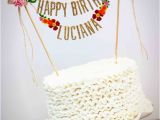 Happy Birthday Banner On Cake Glitter Gold Birthday Cake Banner Happy Birthday Cake Banner