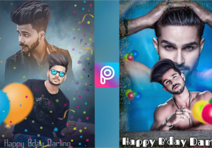 Happy Birthday Banner Online Editing Happy Birthday Photo Editing In Picsart Like Photoshop by
