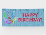 Happy Birthday Banner Outdoor Happy Birthday Indoor Outdoor Banners Zazzle Ca