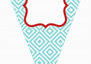 Happy Birthday Banner Outline Free Printable Bunting Love these Colors the Colors I