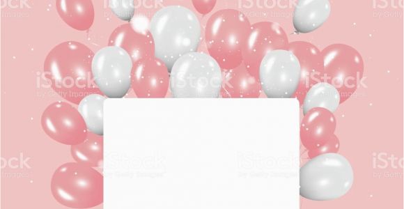 Happy Birthday Banner Pastel Colors Color Pastel with Happy Birthday Balloons Banner