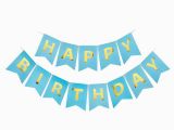 Happy Birthday Banner Pastel Colors Pastel Color Happy Birthday Banner Gold Letters Garland