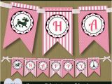 Happy Birthday Banner Pdf Download Paris Party Banner French theme Happy Birthday Banner