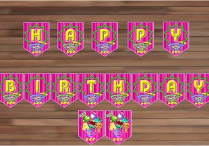Happy Birthday Banner Pdf Editable Shopkins Birthday Banner Printable Happy by