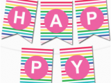 Happy Birthday Banner Per Letter Printable Printable Banners Make Your Own Banners with Our
