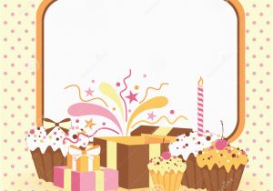 Happy Birthday Banner Picture Frame Happy Birthday Frame Stock Vector Illustration Of Balloon