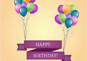 Happy Birthday Banner Pictures Free Happy Birthday Banner with Balloons Vector Free Download