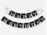 Happy Birthday Banner Printable Black and White 7 Best Images Of Happy Birthday Banner Printable Black and