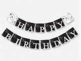 Happy Birthday Banner Printable Black and White 7 Best Images Of Happy Birthday Banner Printable Black and