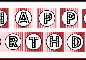 Happy Birthday Banner Printable Black and White Happy Birthday Banner Black and White Printable Free