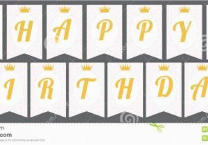 Happy Birthday Banner Printable Black and White Happy Birthday Banner Printable Free Instant Download Diva