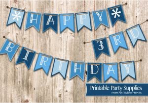 Happy Birthday Banner Printable Boy Baby Boys Happy Birthday Banner Baby Boy Printable Party