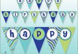 Happy Birthday Banner Printable Boy Best 25 Printable Birthday Banner Ideas On Pinterest