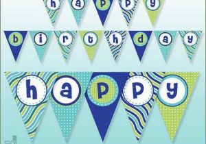 Happy Birthday Banner Printable Boy Best 25 Printable Birthday Banner Ideas On Pinterest