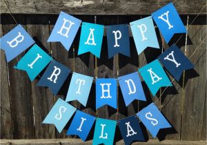 Happy Birthday Banner Printable Boy Happy Birthday Banner Happy Birthday Banner Personalized Boy