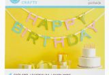 Happy Birthday Banner Printable Martha Stewart Amazon Com Martha Stewart Crafts Happy Birthday Banner