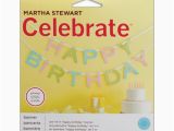 Happy Birthday Banner Printable Martha Stewart Martha Stewart Happy Crafts Birthday Banner Buy Online