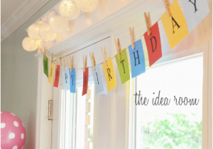 Happy Birthday Banner Printable Martha Stewart Simple Happy Birthday Sign You Can Easily Make at Home