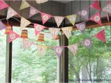 Happy Birthday Banner Printable Martha Stewart Woven Home Ice Cream Party Free Printables