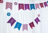 Happy Birthday Banner Printable Pdf Personalized Princess Happy Birthday Banner Printable Pdf