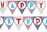 Happy Birthday Banner Printable Small Birthday Banner Template Printable Vastuuonminun