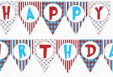 Happy Birthday Banner Printable Small Birthday Banner Template Printable Vastuuonminun