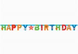 Happy Birthday Banner Printable Small Roseoftheparty Rakuten Global Market Birthday Letter