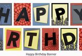 Happy Birthday Banner Printable Spiderman Birthday Spiderman Banner Printable Diy 14 99 Via Etsy