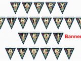 Happy Birthday Banner Ready to Print Alberto S On Etsy