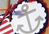 Happy Birthday Banner Red White and Blue Happy Birthday Banner Nautical Bunting by Onefantasticparty
