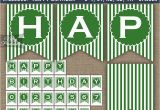 Happy Birthday Banner Reject Shop Happy Birthday Banner Green White Stripe Nifty Printables