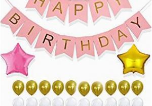 Happy Birthday Banner Reusable Amazon Com Perfect Happy Birthday Decoration Set