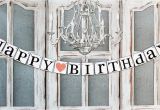 Happy Birthday Banner Rustic Happy Birthday Banners Birthday Signs Rustic by