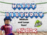 Happy Birthday Banner Size Roblox Happy Birthday Banner Instant Download Printable