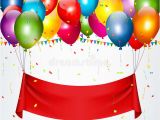 Happy Birthday Banner Svg Happy Birthday Banner Background Stock Vector