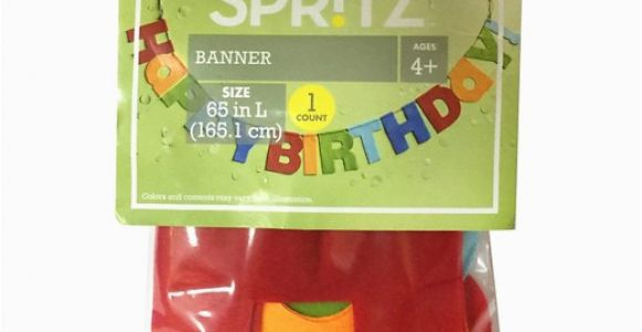 Happy Birthday Banner Target Felt Happy Birthday Banner Spritz Target
