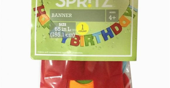 Happy Birthday Banner Target Felt Happy Birthday Banner Spritz Target