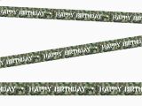 Happy Birthday Banner Target Jungle Army Camouflage Camo Decoration Target Happy