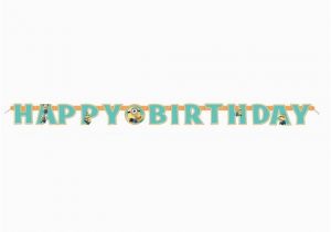 Happy Birthday Banner Target Minions Despicable Me Happy Birthday Banner Target