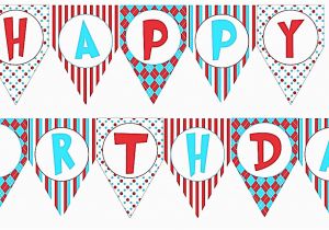 Happy Birthday Banner Template Birthday Banner Template Printable Vastuuonminun