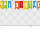 Happy Birthday Banner Template Editable Happy Birthday Banner Background Editable Vector