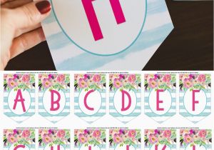 Happy Birthday Banner Template Pdf Free Printable Birthday Banner Six Clever Sisters