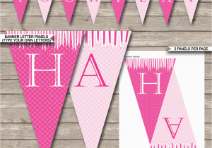 Happy Birthday Banner Template Pdf Princess Party Banner Template Birthday Banner